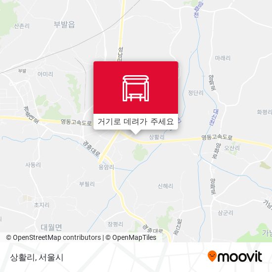 상활리 지도