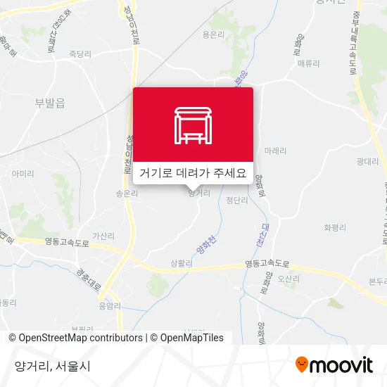 양거리 지도