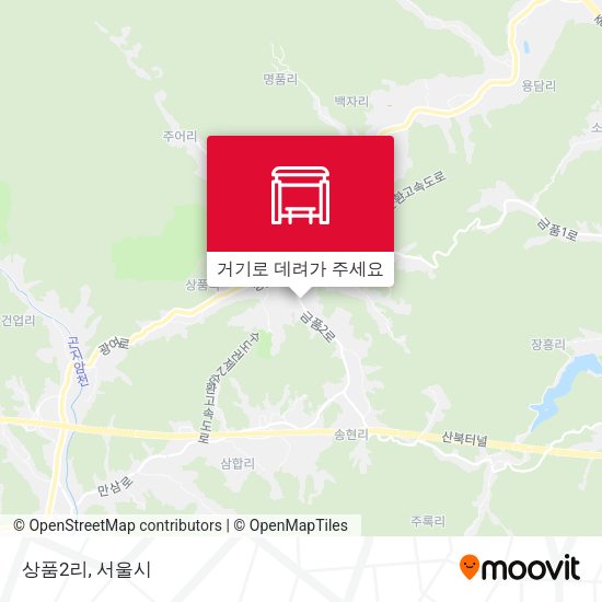 상품2리 지도