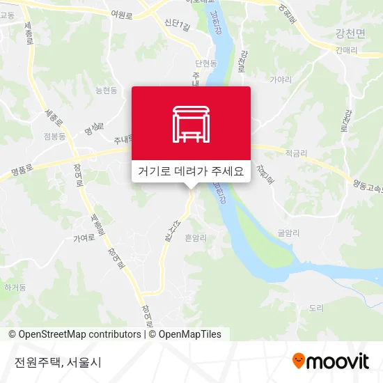 전원주택 지도