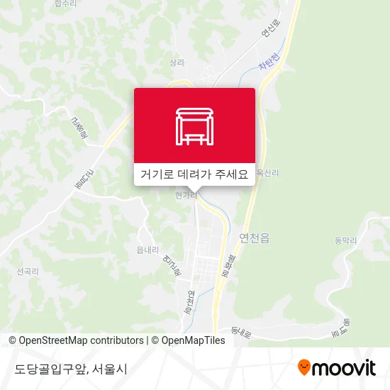 도당골입구앞 지도