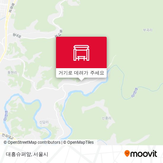 대흥슈퍼앞 지도