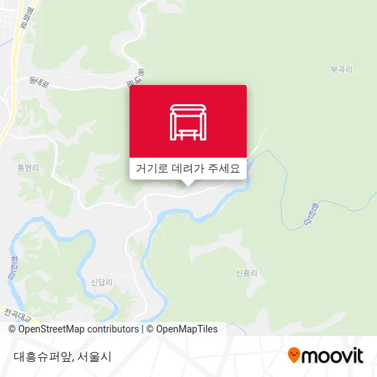 대흥슈퍼앞 지도