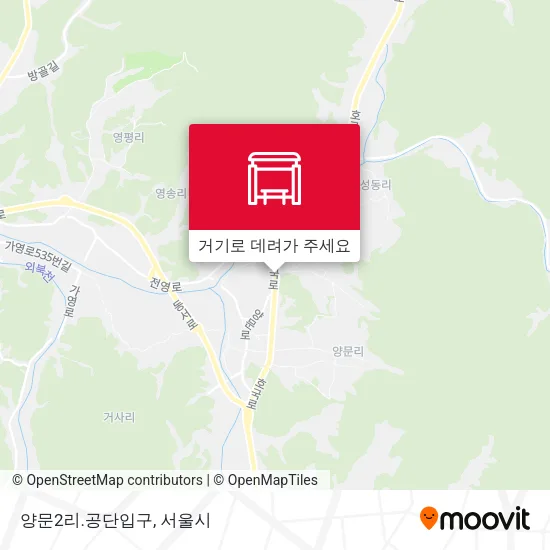 양문2리.공단입구 지도