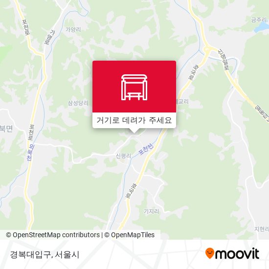 경복대입구 지도