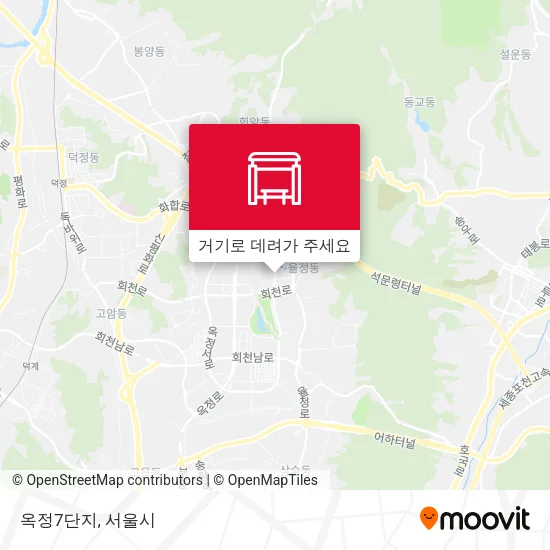 옥정7단지 지도