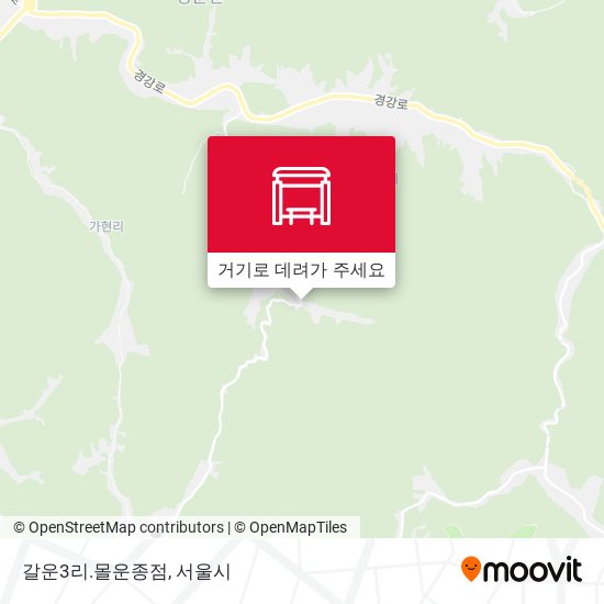 갈운3리.몰운종점 지도