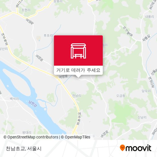 천남초교 지도