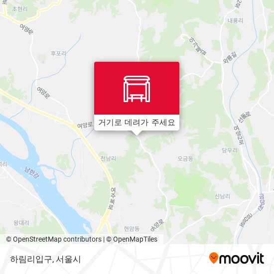 하림리입구 지도