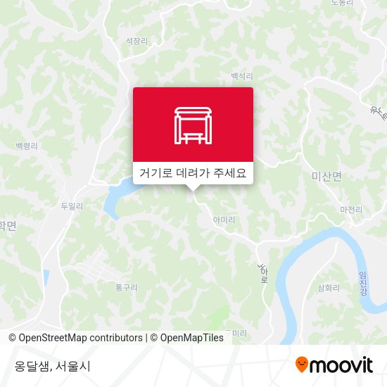 옹달샘 지도
