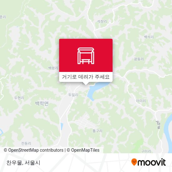 찬우물 지도