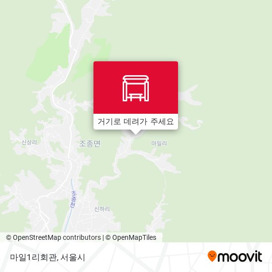 마일1리회관 지도