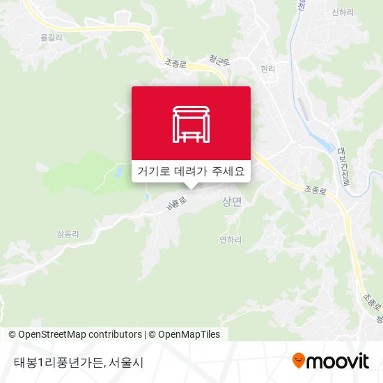 태봉1리풍년가든 지도
