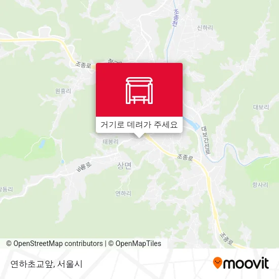 연하초교앞 지도