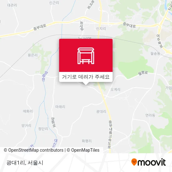 광대1리 지도