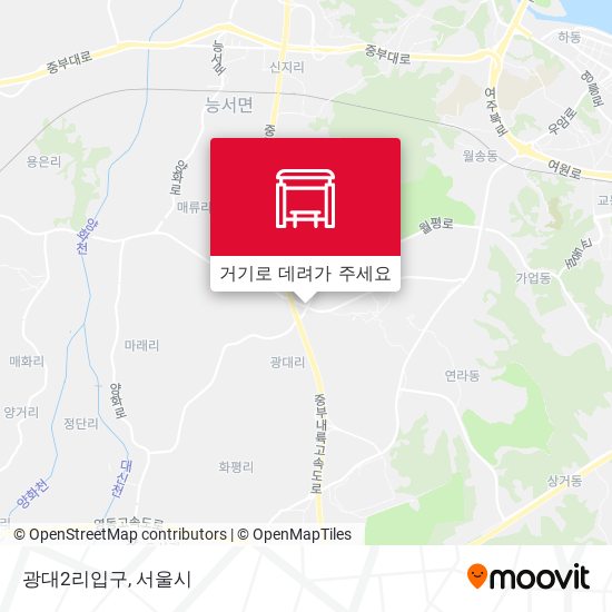 광대2리입구 지도