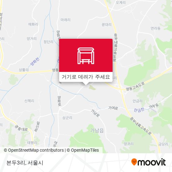 본두3리 지도