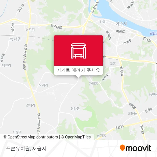 푸른유치원 지도