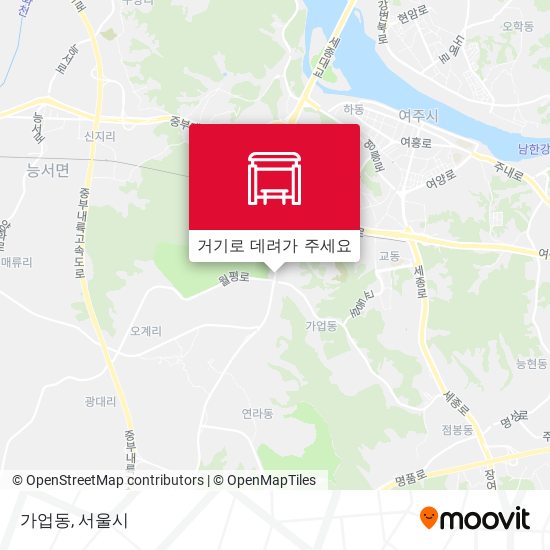 가업동 지도