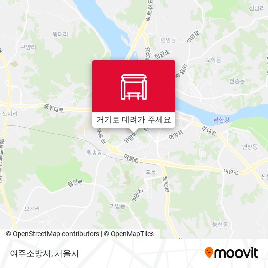 여주소방서 지도