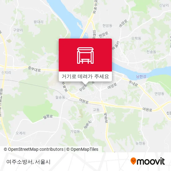 여주소방서 지도