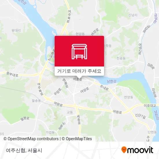 여주신협 지도
