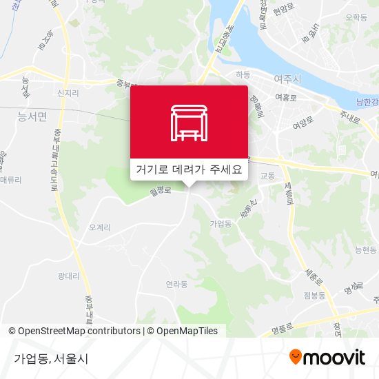 가업동 지도