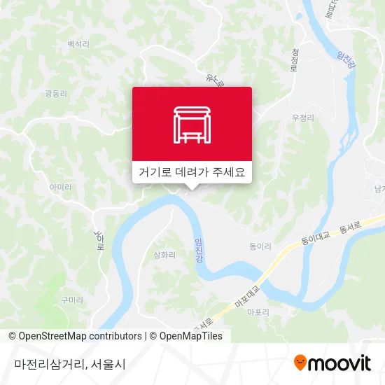 마전리삼거리 지도