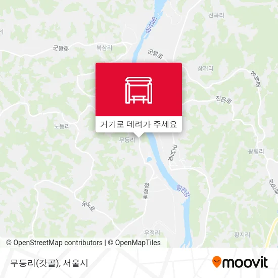 무등리(갓골) 지도