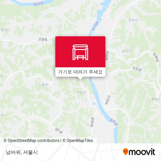 넘바위 지도