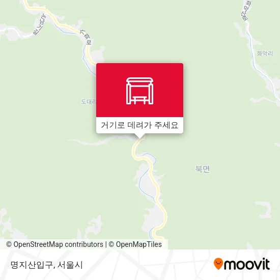 명지산입구 지도