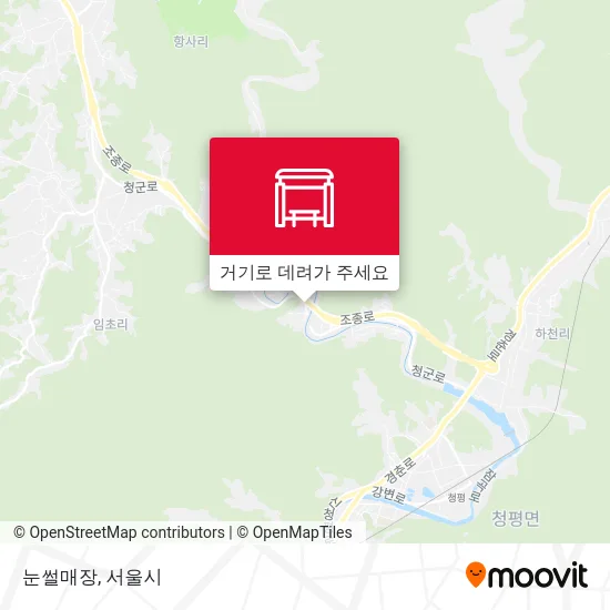 눈썰매장 지도
