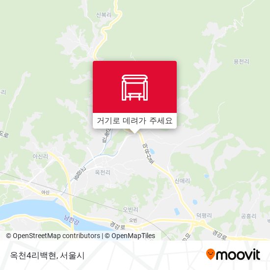 옥천4리백현 지도
