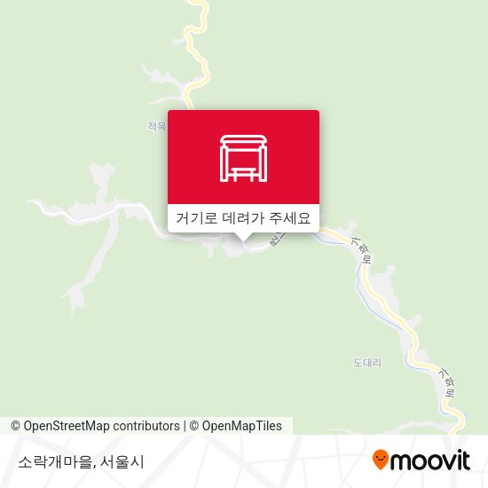 소락개마을 지도