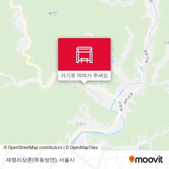 제령리상촌(목동방면) 지도