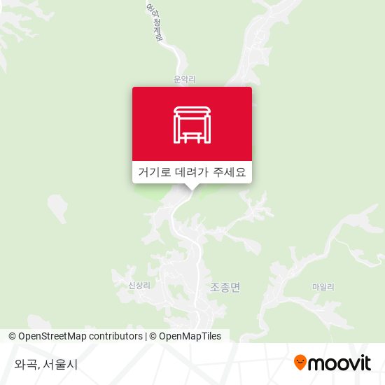 와곡 지도