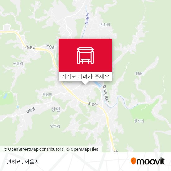 연하리 지도