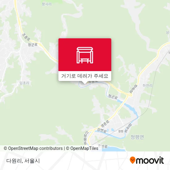 다원리 지도