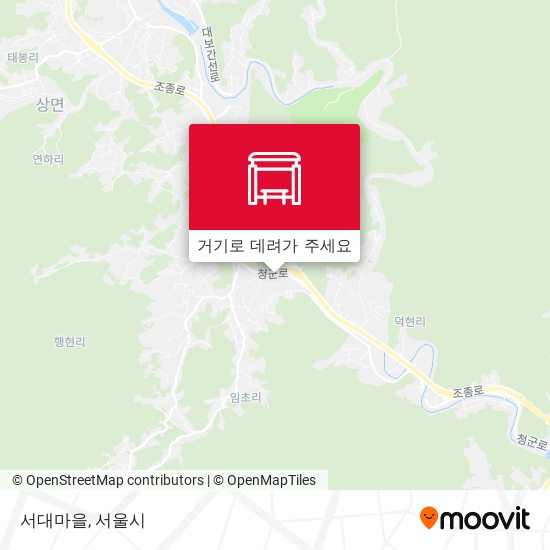 서대마을 지도