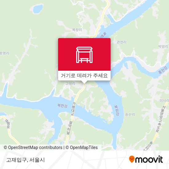 고재입구 지도