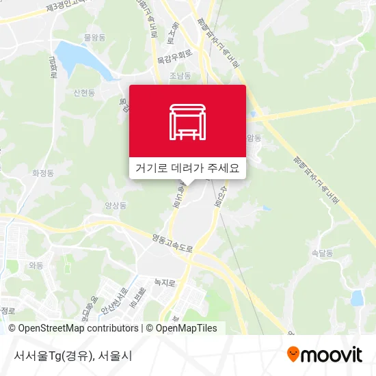 서서울Tg(경유) 지도