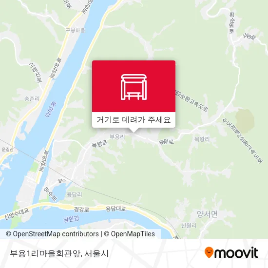 부용1리마을회관앞 지도