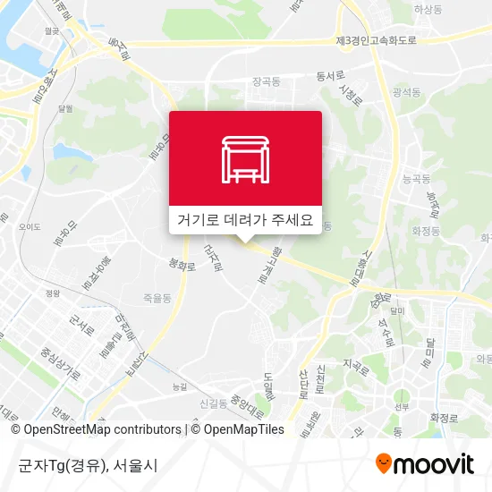 군자Tg(경유) 지도