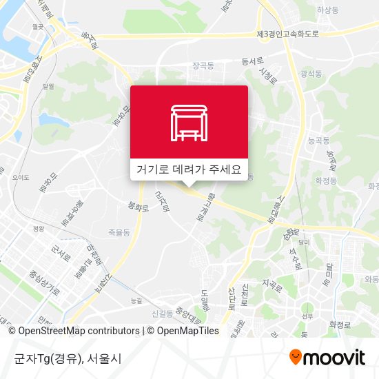 군자Tg(경유) 지도