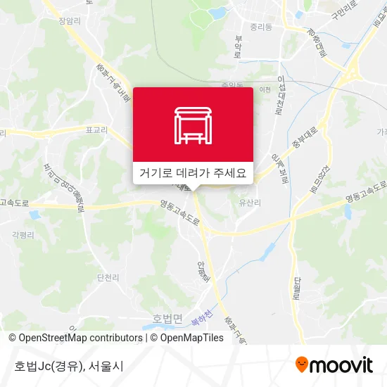 호법Jc(경유) 지도