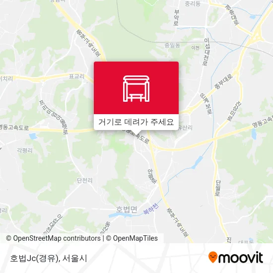 호법Jc(경유) 지도
