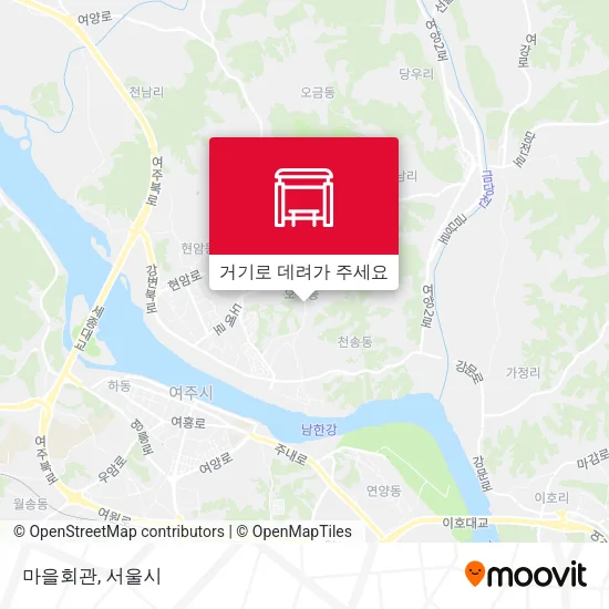 마을회관 지도