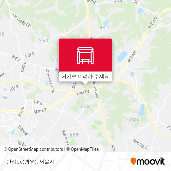 안성Jc(경유) 지도