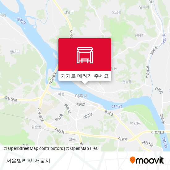 서울빌라앞 지도