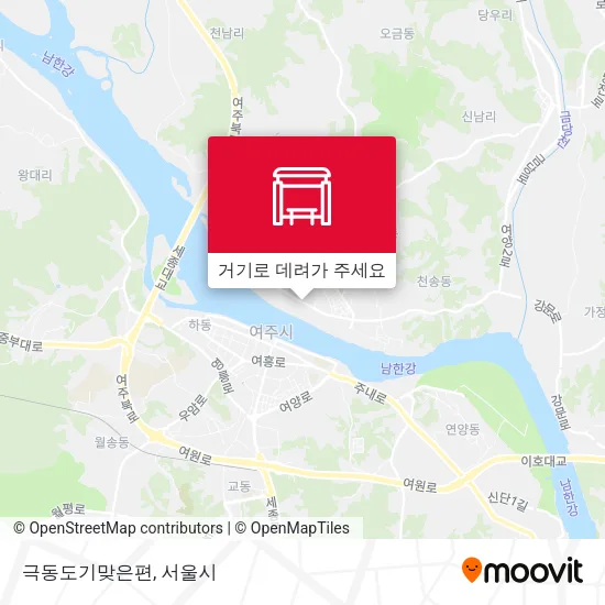 극동도기맞은편 지도